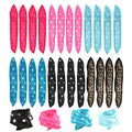 Alldo No Heat Hair Curlers – 24Pcs Sponge Rollers for Overnight Curls