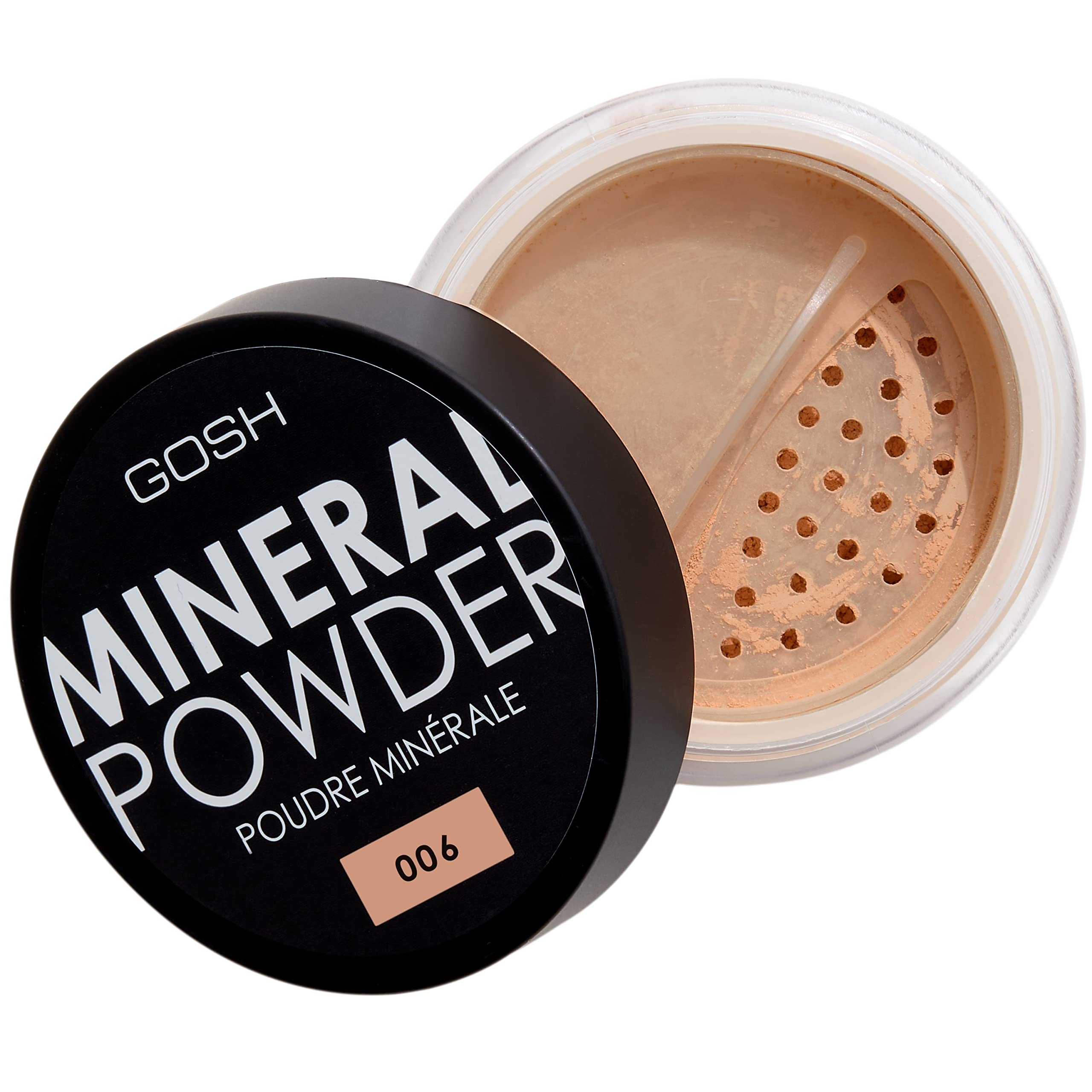 GOSH Mineral Powder – Vegan Loose Fixing Powder for a Matte Finish