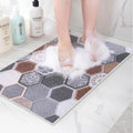 Jolof Store Loofah Shower Mat – Non-Slip Anti-Mould Bath Mat, 40x60cm