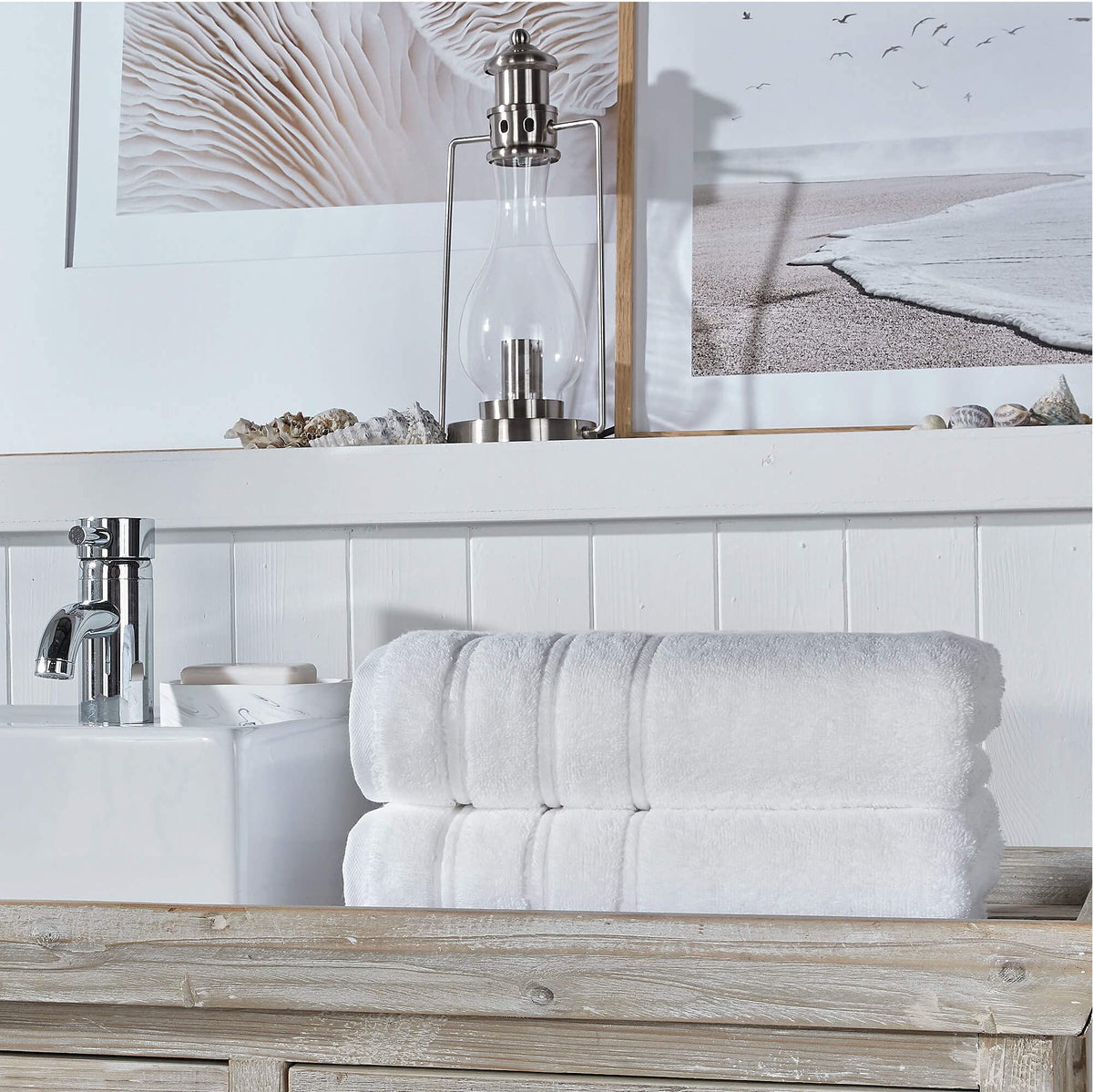 Christy Antalya Bath Sheets Set | 6 Piece | 100% Turkish Cotton | 600GSM | Soft Plush Luxury Towel Set | 2 Bath Sheets 2 Hand Towels 2 Face Cloths - image 2