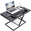 VIVO 81cm Standing Desk Riser | Ultra-Slim Height Adjustable Converter