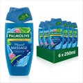 Palmolive Aroma Sensations Massage Shower Gel - Vegan - 250ml (6 Pack)