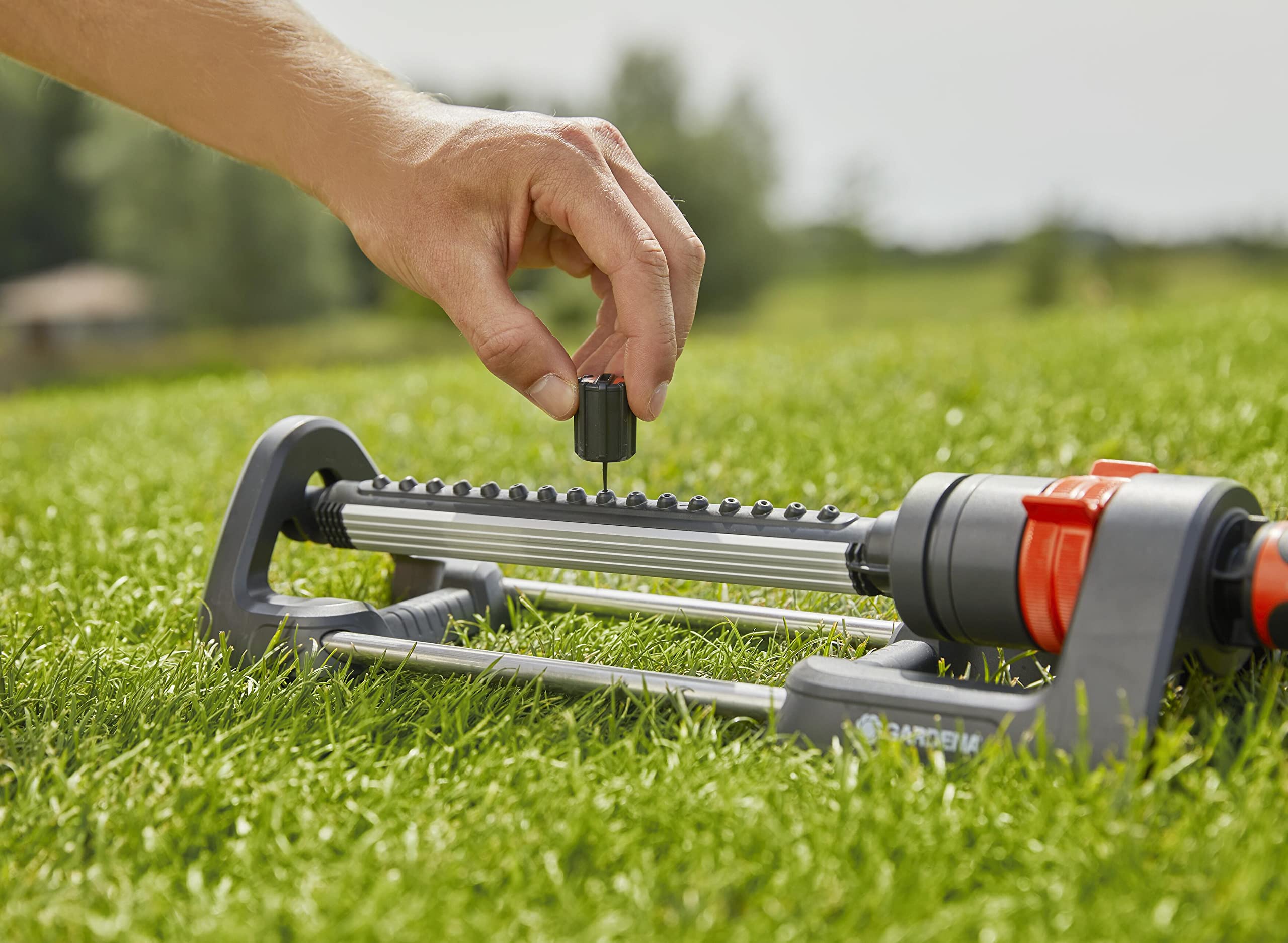 Gardena Aqua L Oscillating Sprinkler – 280 m² Range Lawn Irrigation