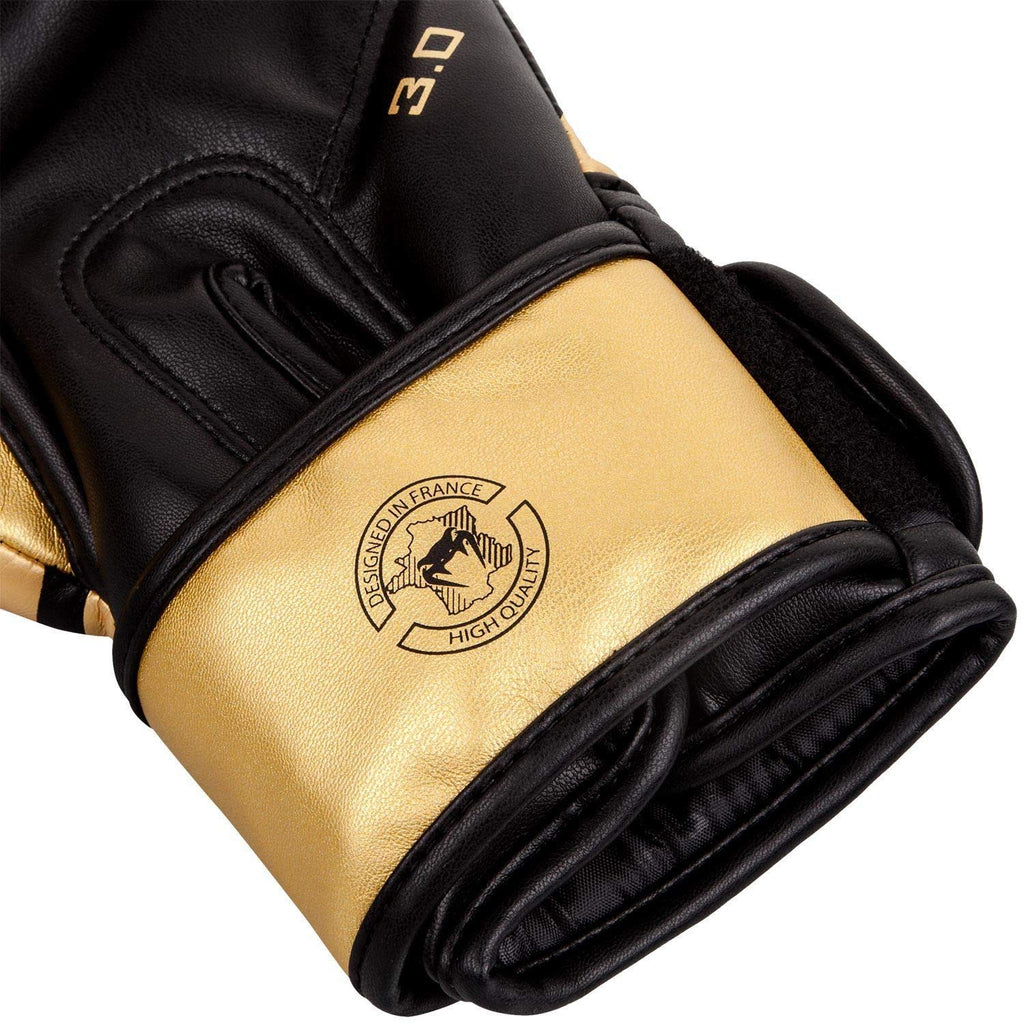 Venum Challenger 3.0 Boxing Gloves – 16 Oz Triple Density Foam – Black/Gold