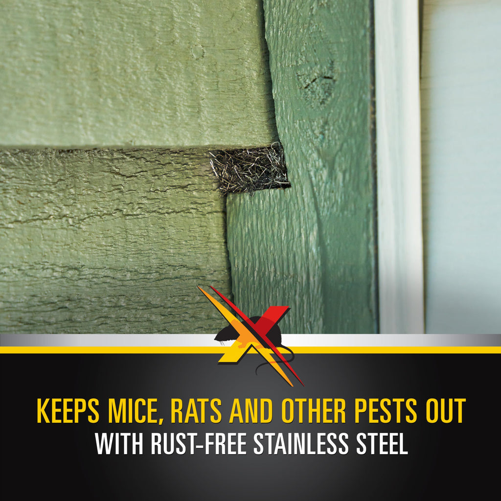 Xcluder Rodent Control Fill Fabric – Stainless Steel Wool DIY Kit