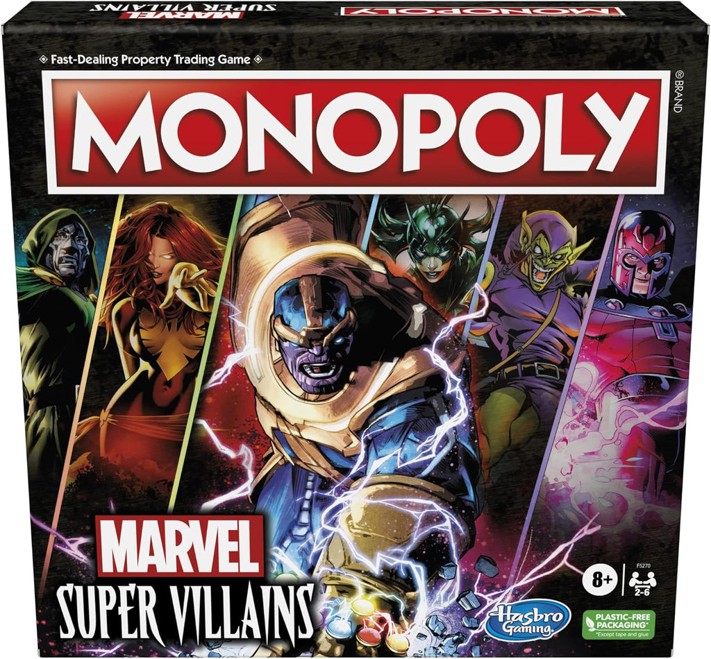Monopoly: Marvel Super Villains Edition Board Game by Snaps