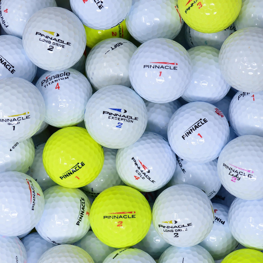 Pinnacle Lake Golf Balls - Grade A Recycled Quality - 48 Pack