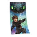 Herding Dragons Kids Bath Towel – 100% Cotton Beach Towel, 75x150cm