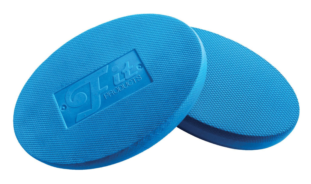 FitProducts Oval TPE Balance Pads – Set of 2 for Yoga and Physiotherapy