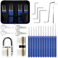 Eventronic 17-Piece Lock Pick Set with 2 Practice Locks |