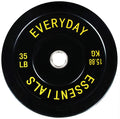 Signature Fitness 35LB Olympic Bumper Plate – High Density Rubber