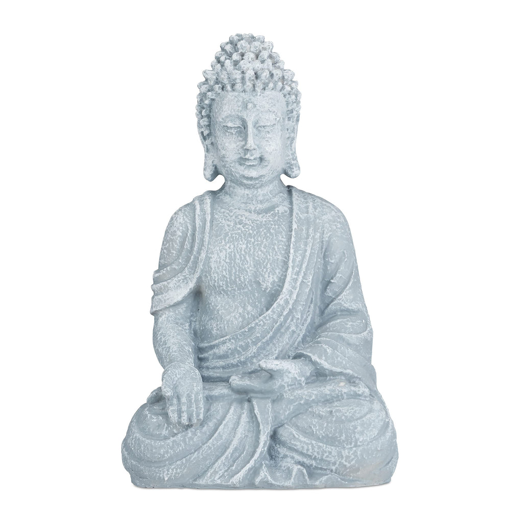 Zen Buddha Figurine - 40cm Weatherproof Garden Sculpture