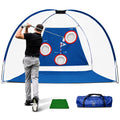 PGA TOUR Pro Size Golf Practice Net – Multi-Target Net with Hitting Mat