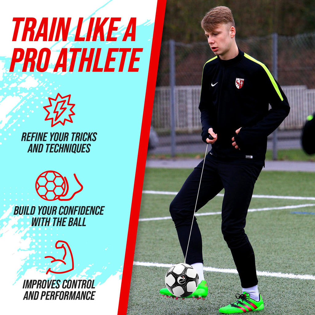 SenseBall Smart Football – Soccer Training Equipment with App & Videos
