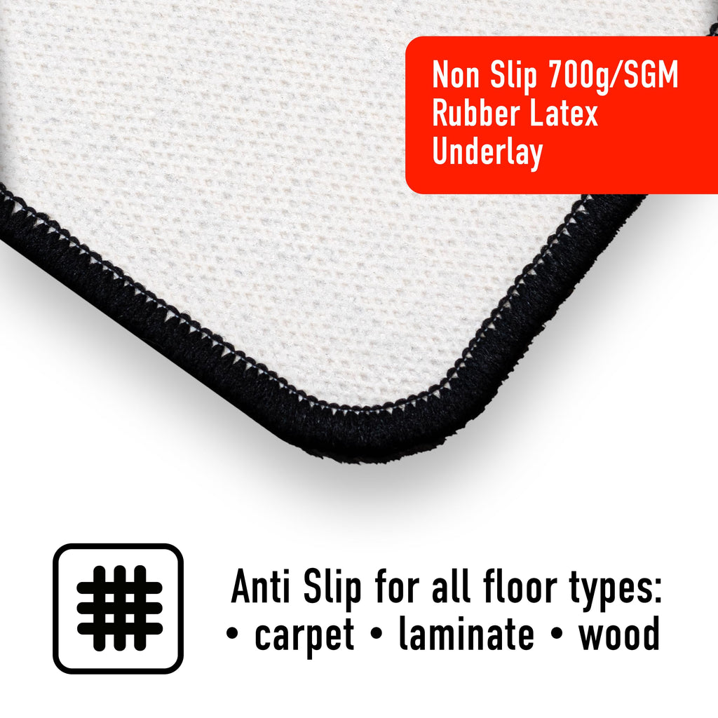 Harrows Professional Darts Mat – Non-Slip Rubber Backing with Oche