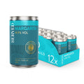 SERVED Margarita Canned Cocktail – 14.9% ABV Bar Strength, 12 x 125ml