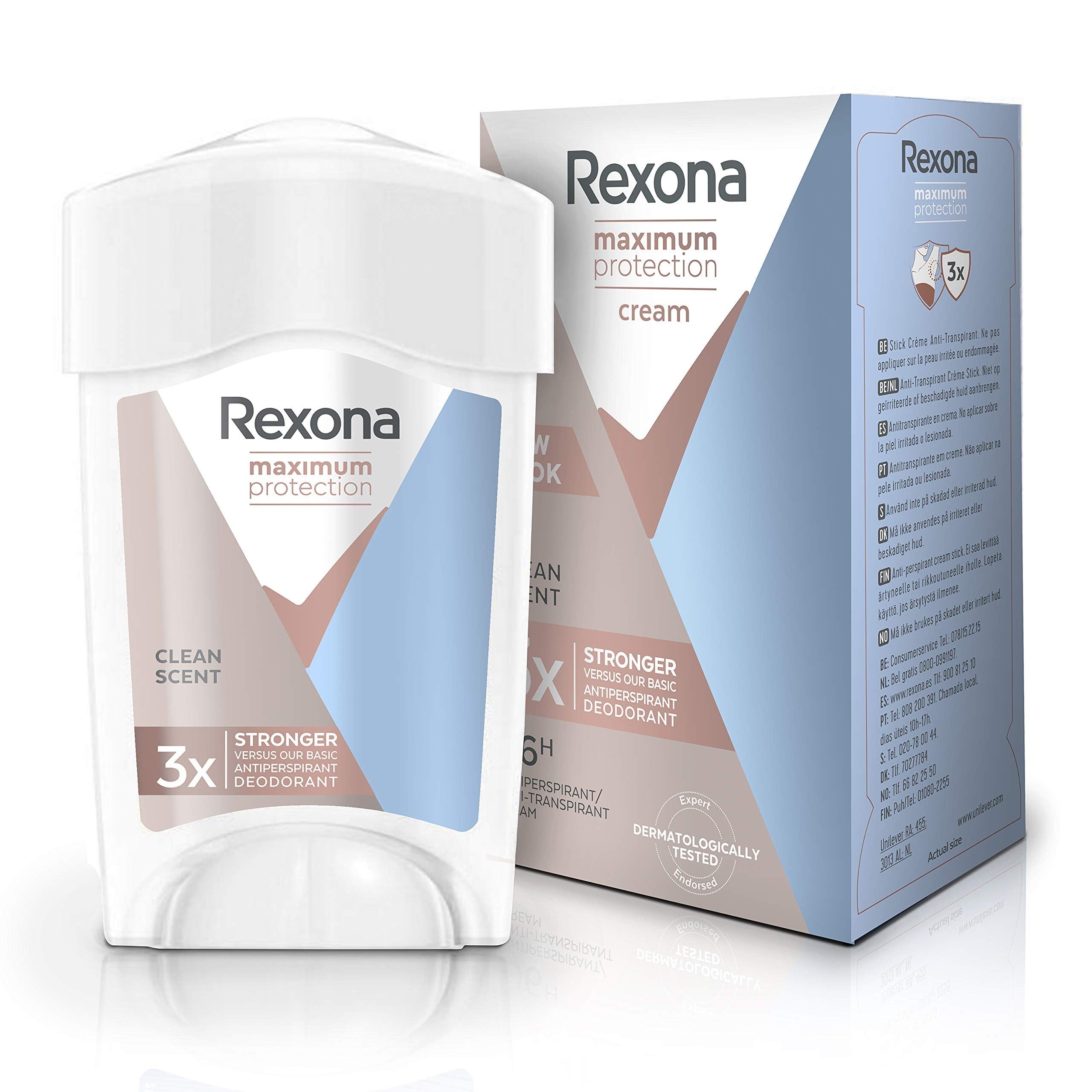 Rexona Maximum Protection Antiperspirant Stick Clean Scent – 45 ml