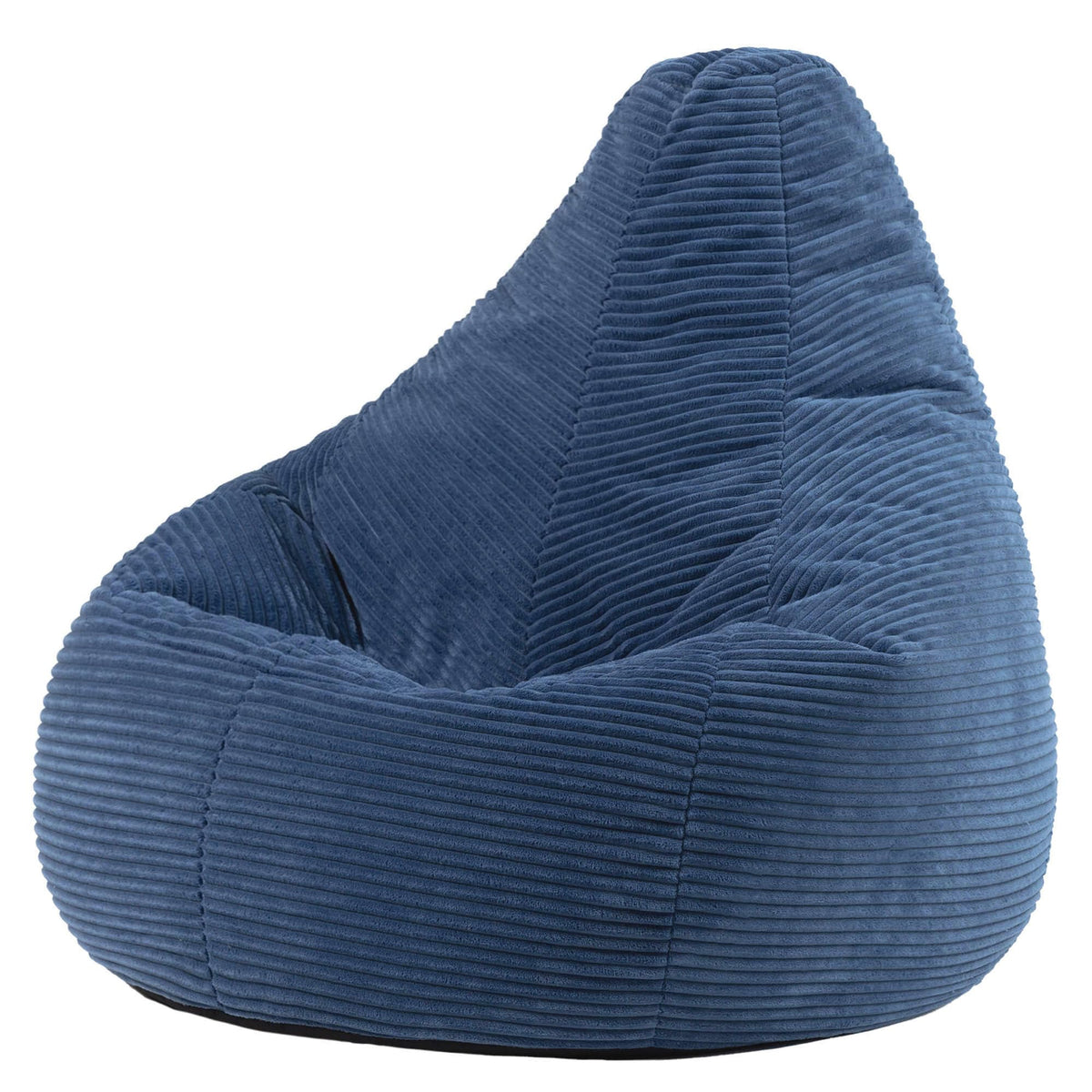 icon Dalton Cord Bean Bag with Filling Included, Blue - image 1