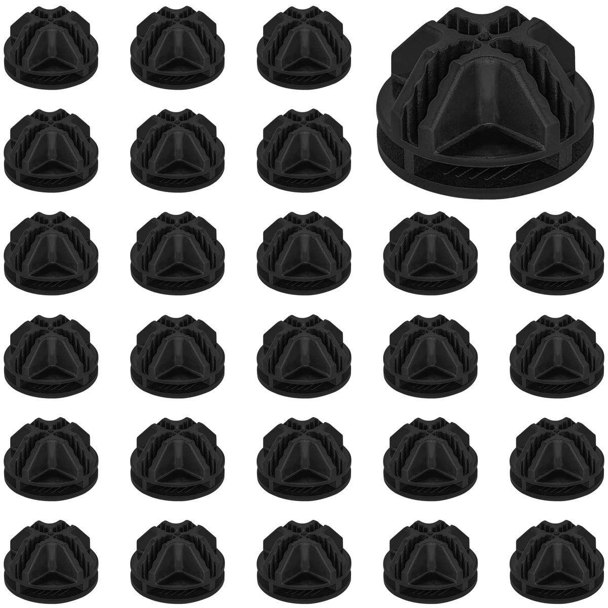 DDHOMIN 28 PCS Storage Cude Connector for DIY Cudes Black - image 1