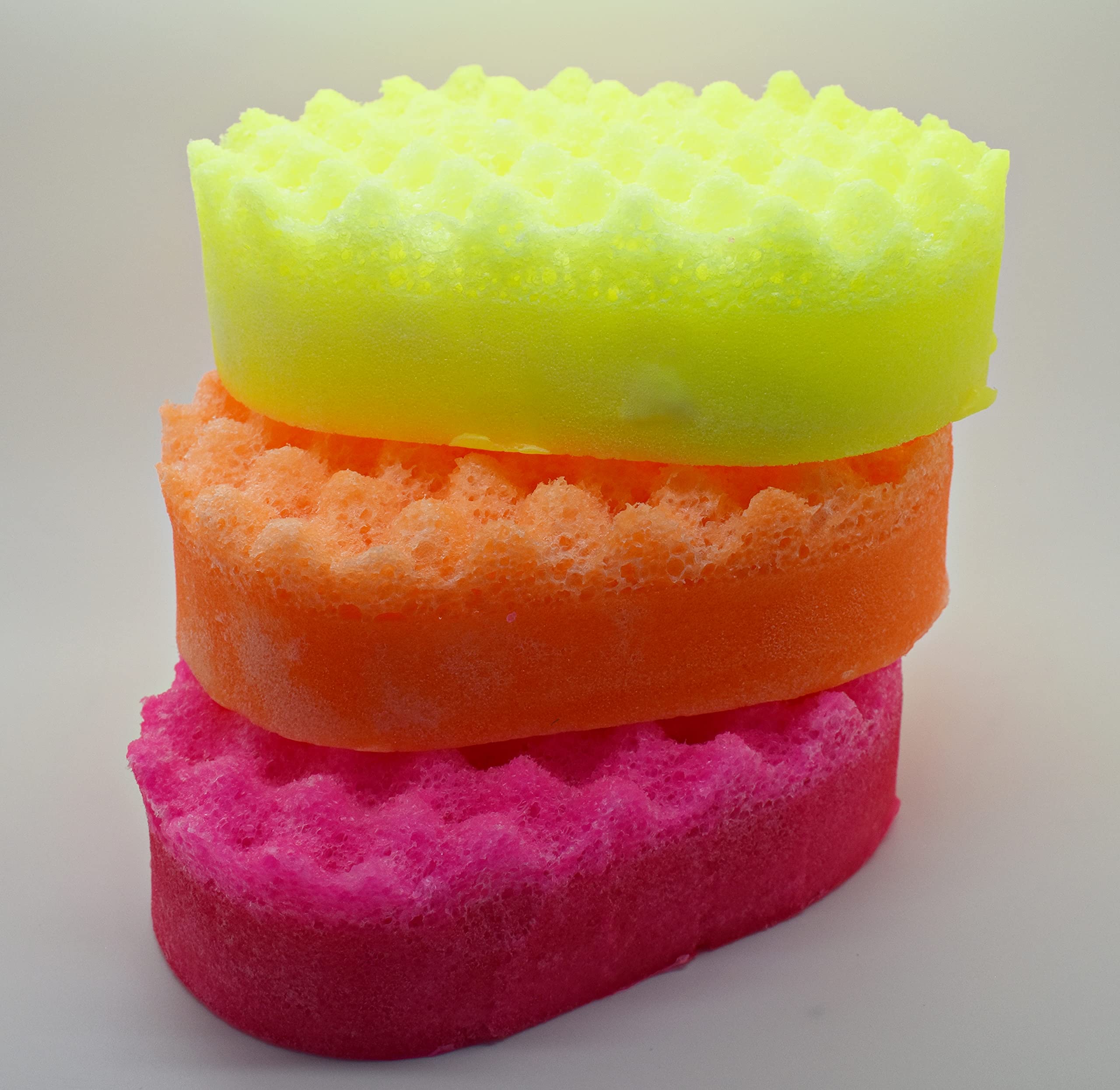 Exfoliating Soap Sponges – 5 Pack Mixed Vegan Scents