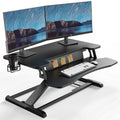 PUTORSEN 32" Standing Desk Converter | Dual Tier Sit-Stand Riser