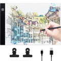Coolzon A4 LED Light Pad | Ultra-Thin Tracing Board for Diamond Painting