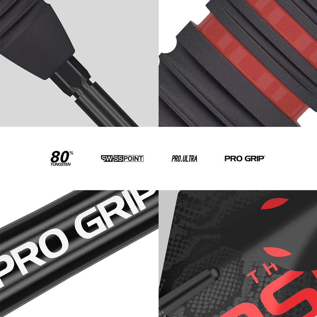 Target Darts Nathan Aspinall The Asp Black 80% Tungsten Swiss Point 22g