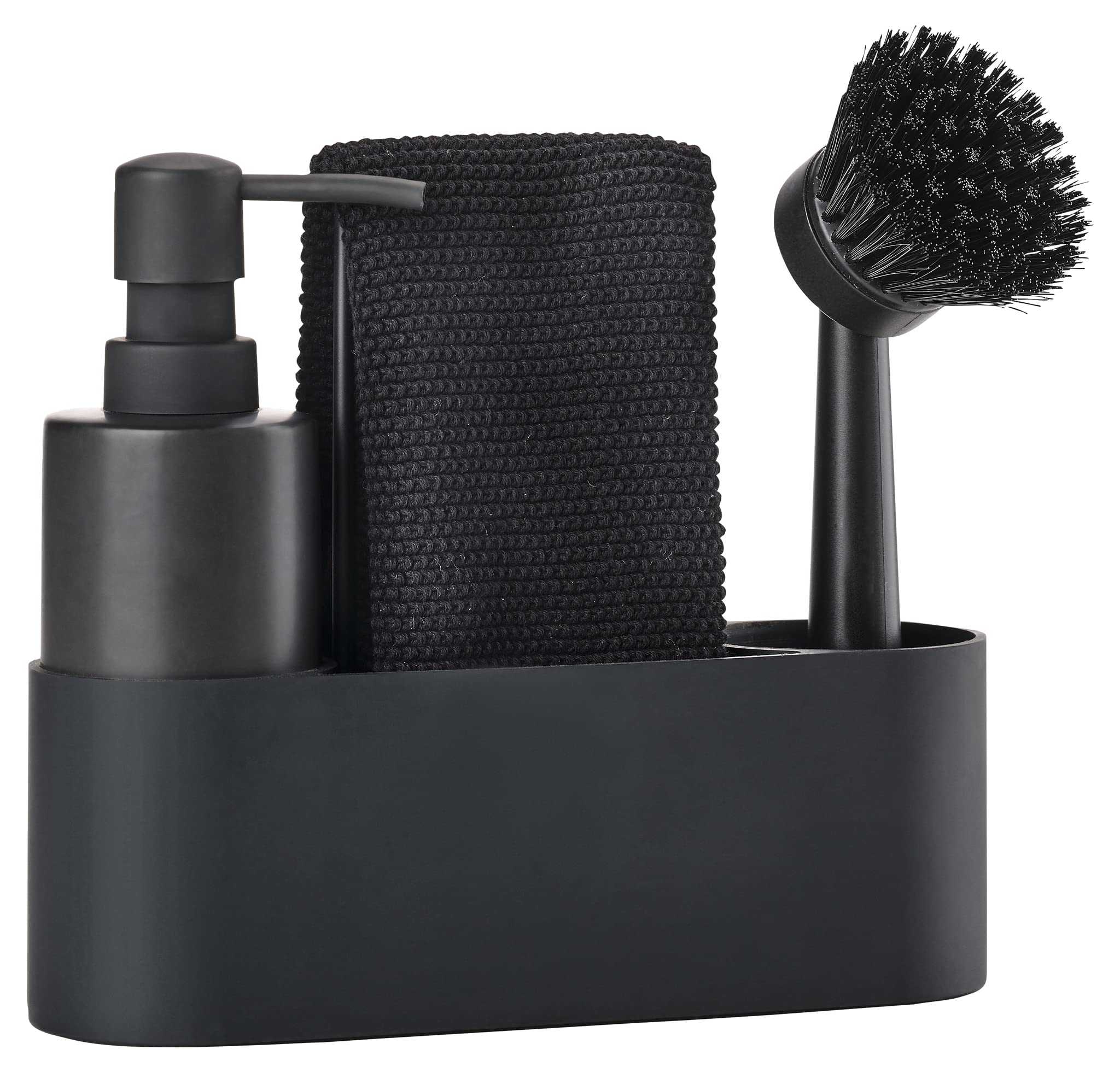 Zone Denmark Singles Dishwashing Set | 4-Piece Ceramic Sink Organiser