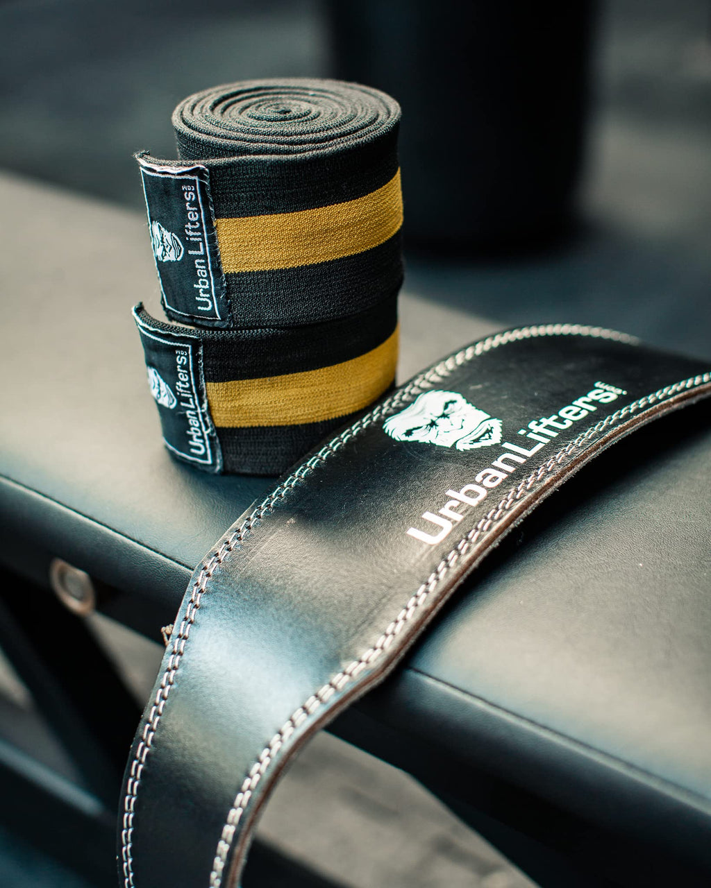 Urban Lifters Leather Weight Lifting Belt | 4" Padded Lumbar Support