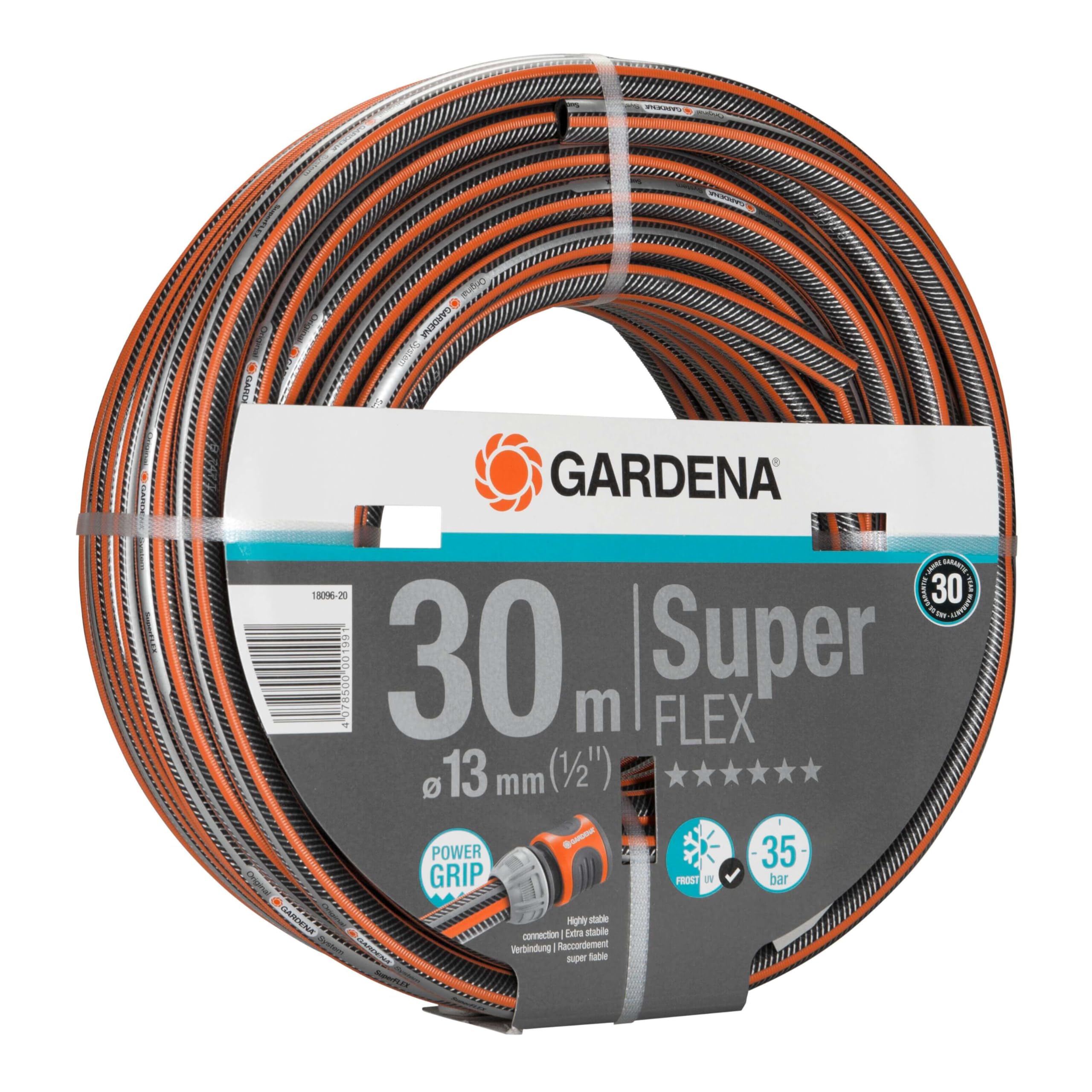 Gardena Premium Superflex Garden Hose | 13mm (1/2") 30m | 35 Bar