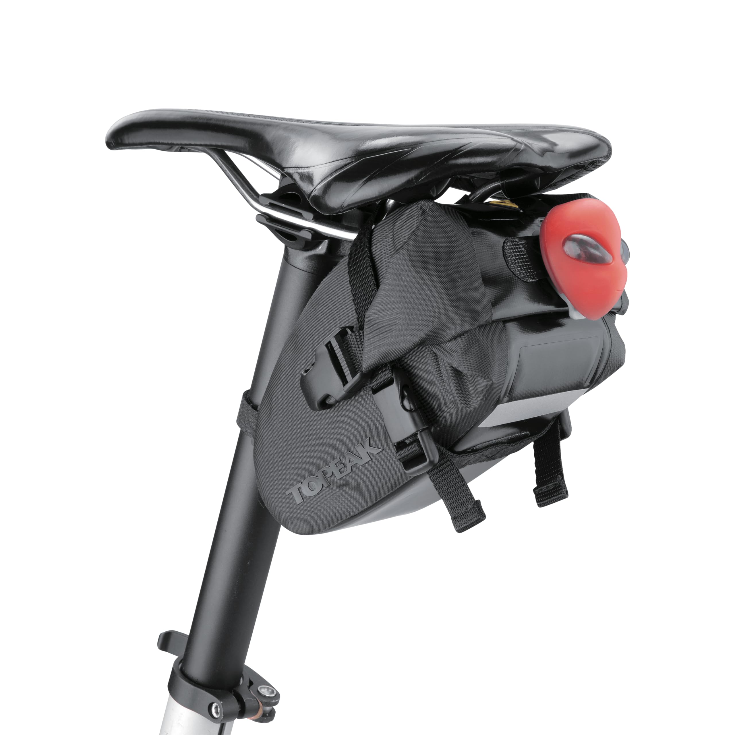 Topeak Wedge Drybag – Waterproof Small Bike Saddle Bag with Strap Mount