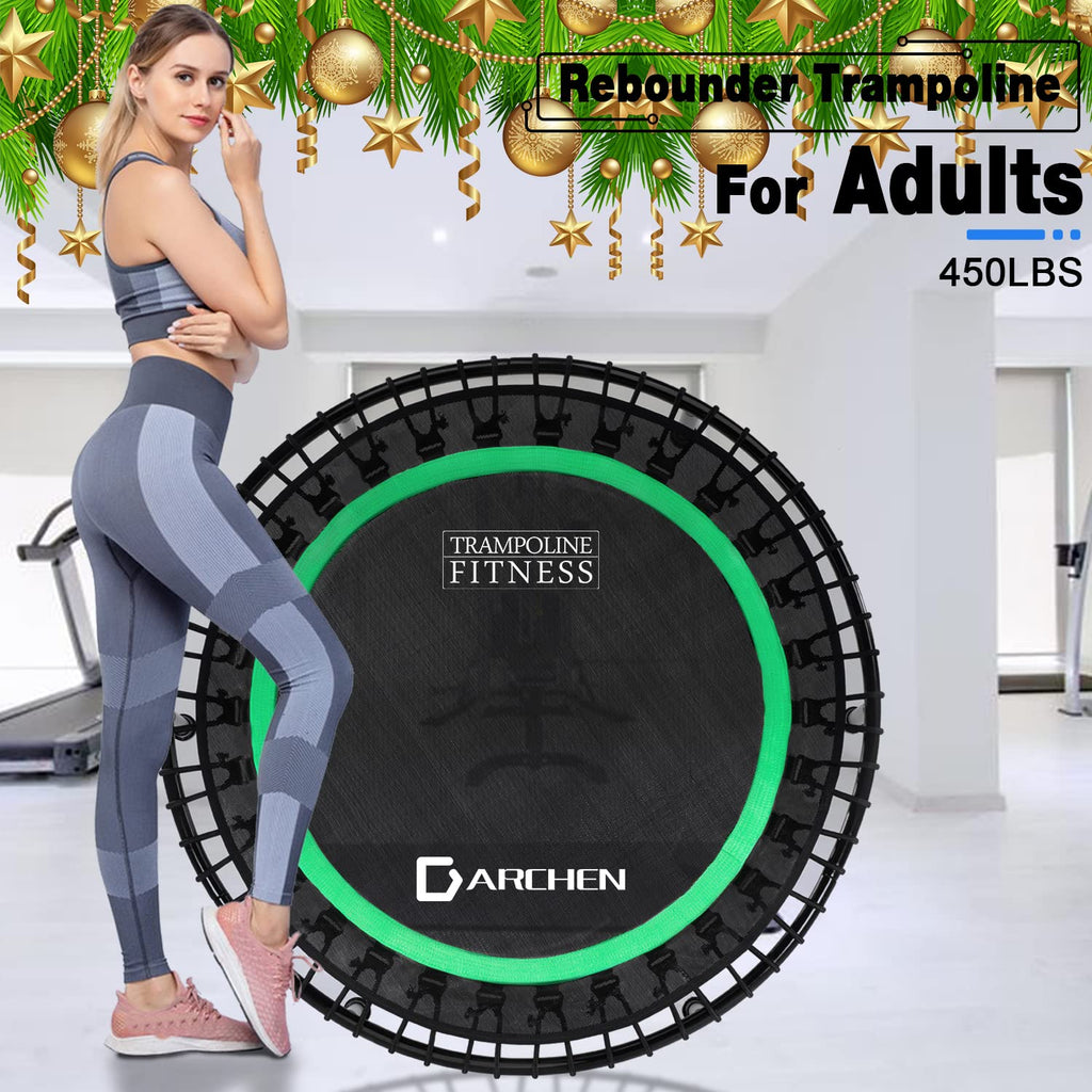Darchen Mini Trampoline – 200kg Adult Rebounder for Fitness & Cardio