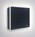 CubeTECH 4" Smart LED Bathroom Extractor Fan – Silent Timer – Black