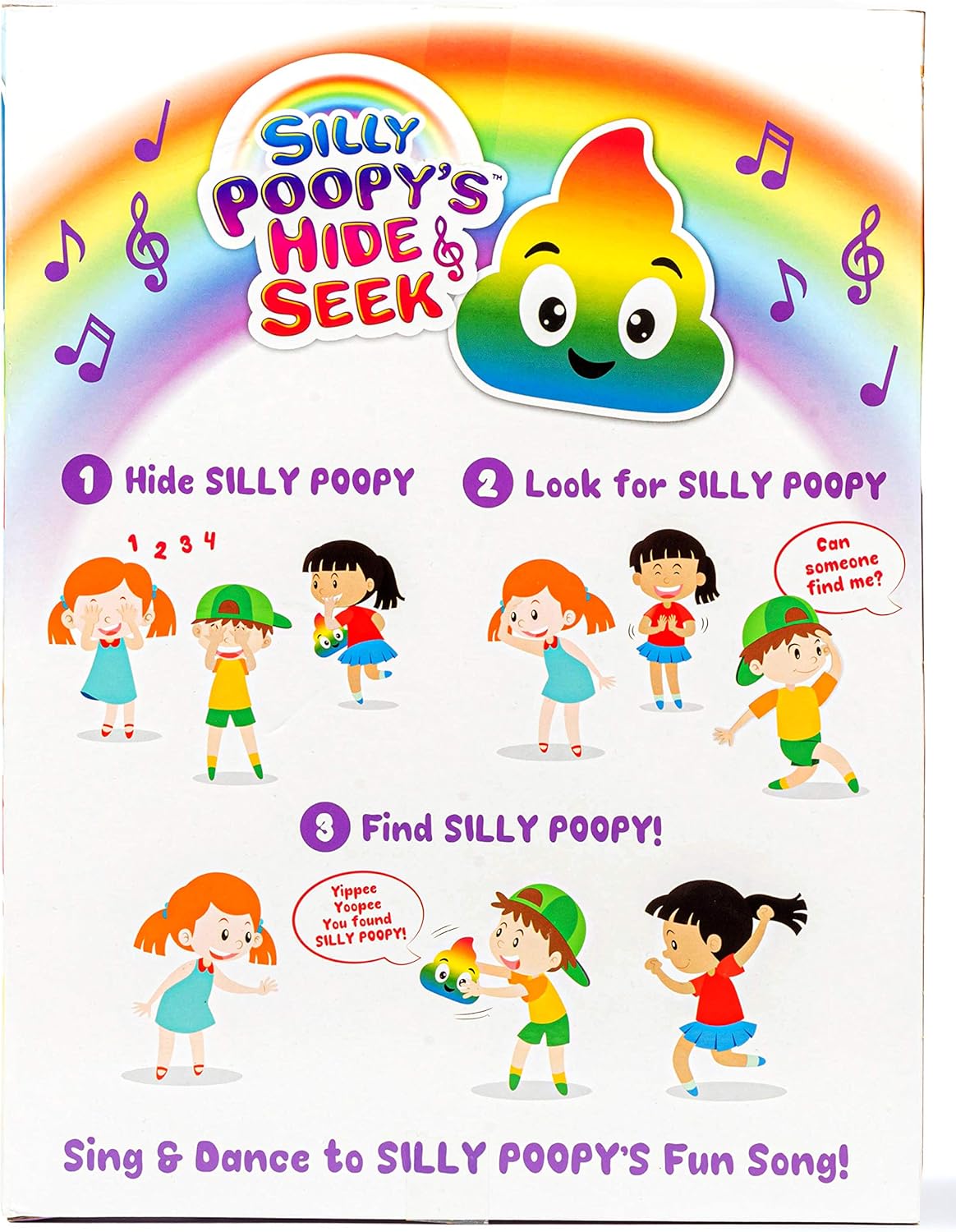 What Do You Meme? Silly Poopy's Hide & Seek Interactive Musical Toy