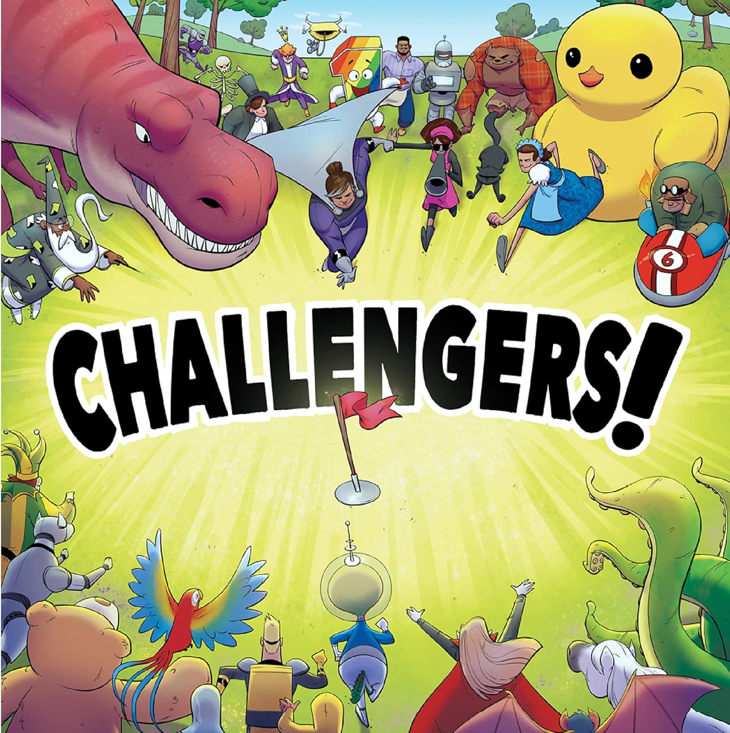 Challengers Board Game by Snaps – Deck Building Auto Battler