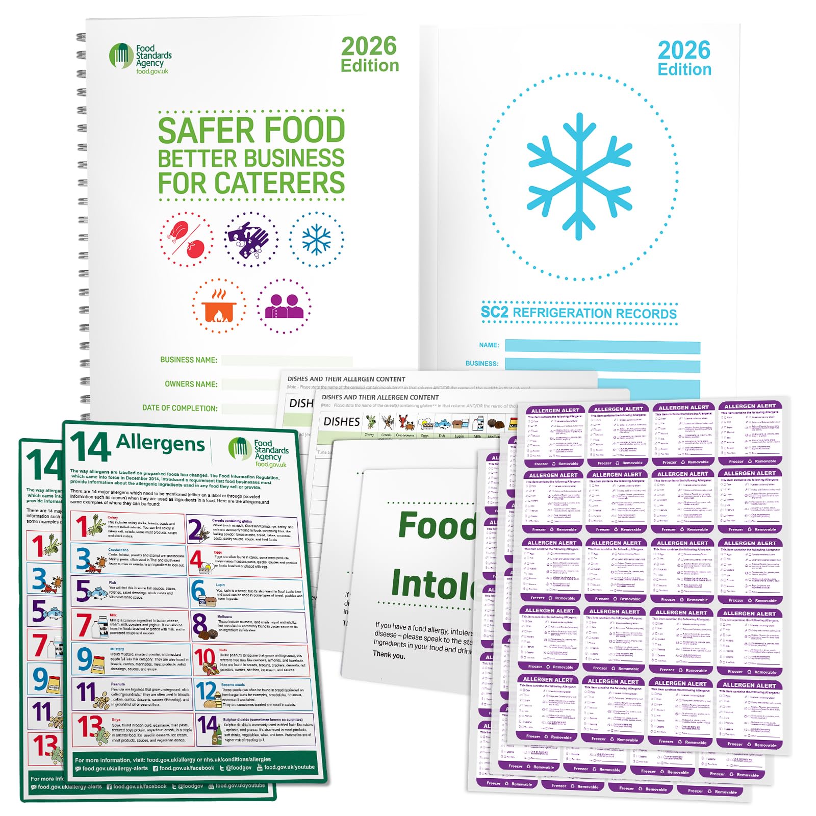 SFBB 2026 Food Safety Kit – HACCP Compliance & EHO Logs