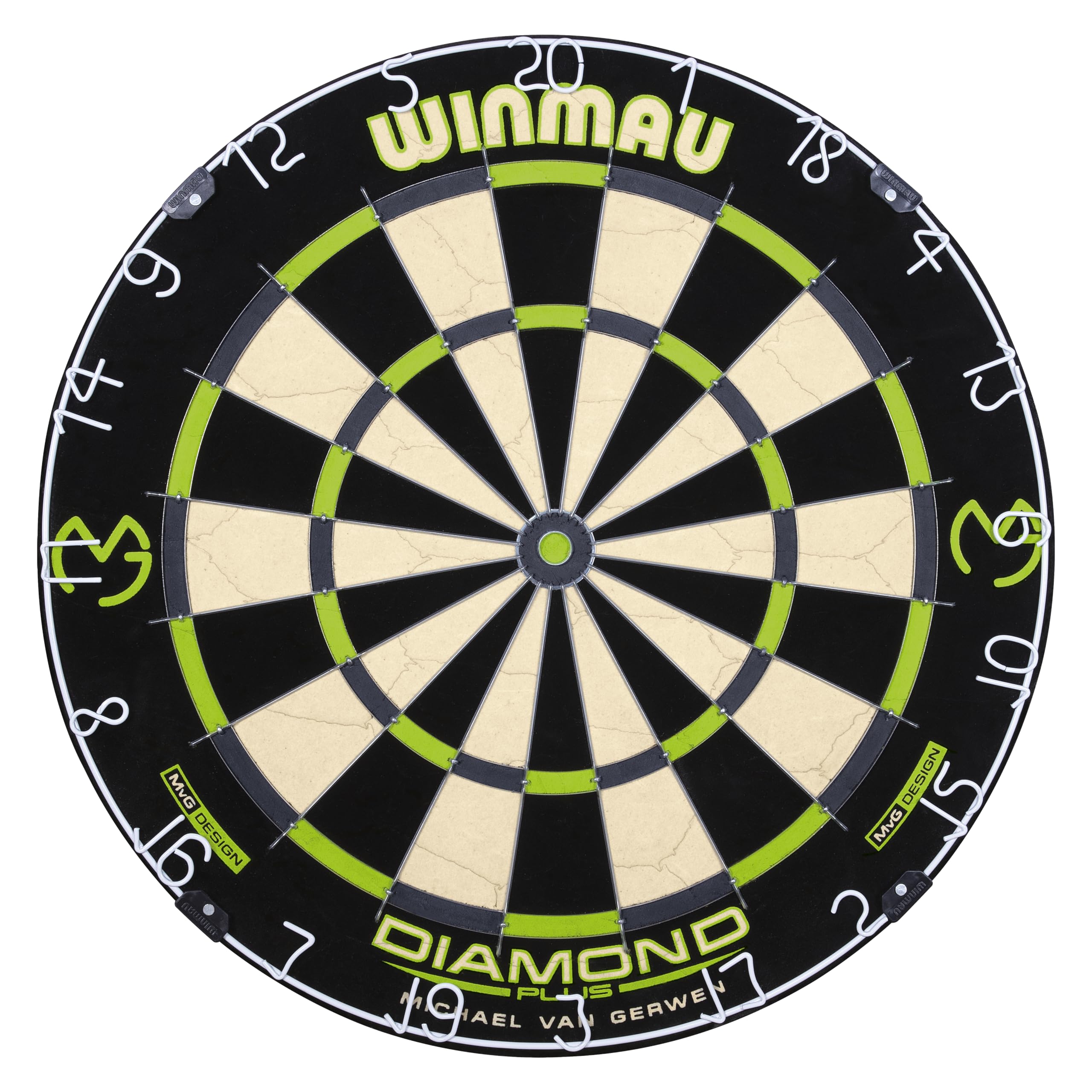 Winmau MvG Diamond Edition Dartboard – Professional Sisal Tournament Board