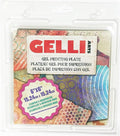 Gelli Arts 6x6 Gel Printing Plate – Reusable Monoprinting Craft Tool