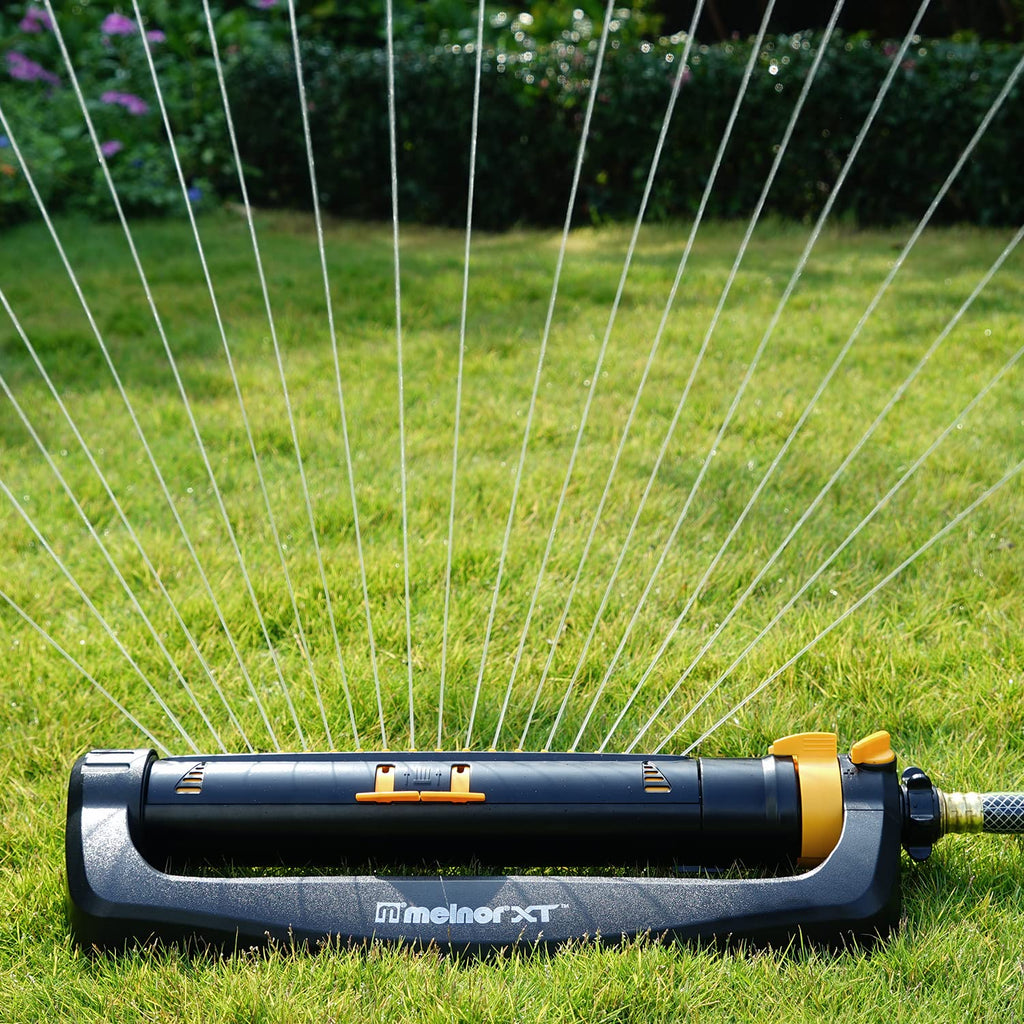 Melnor XT Turbo Oscillating Sprinkler | 4,500 Sq. Ft. Lawn Coverage