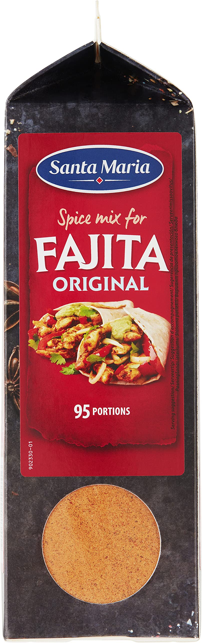 Santa Maria Fajita Seasoning Spice Mix - Mexican Meat Rub, 532g