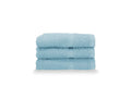 Gabel Guest Towels | Set of 3 Pure Cotton Jacquard Terry – Sky Blue