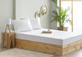 Todocama Mattress Protector, Anti Dust Mite Padding, Breathable, Waterproof and Hygienic Bed 140 x 190/200 cm