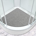 Corner Shower Mat | 80x80cm Non-Slip Loofah Quadrant Bath Mat