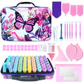 Dazhtu 70 Slots Diamond Painting Storage Case | Portable Art Accessories Kit