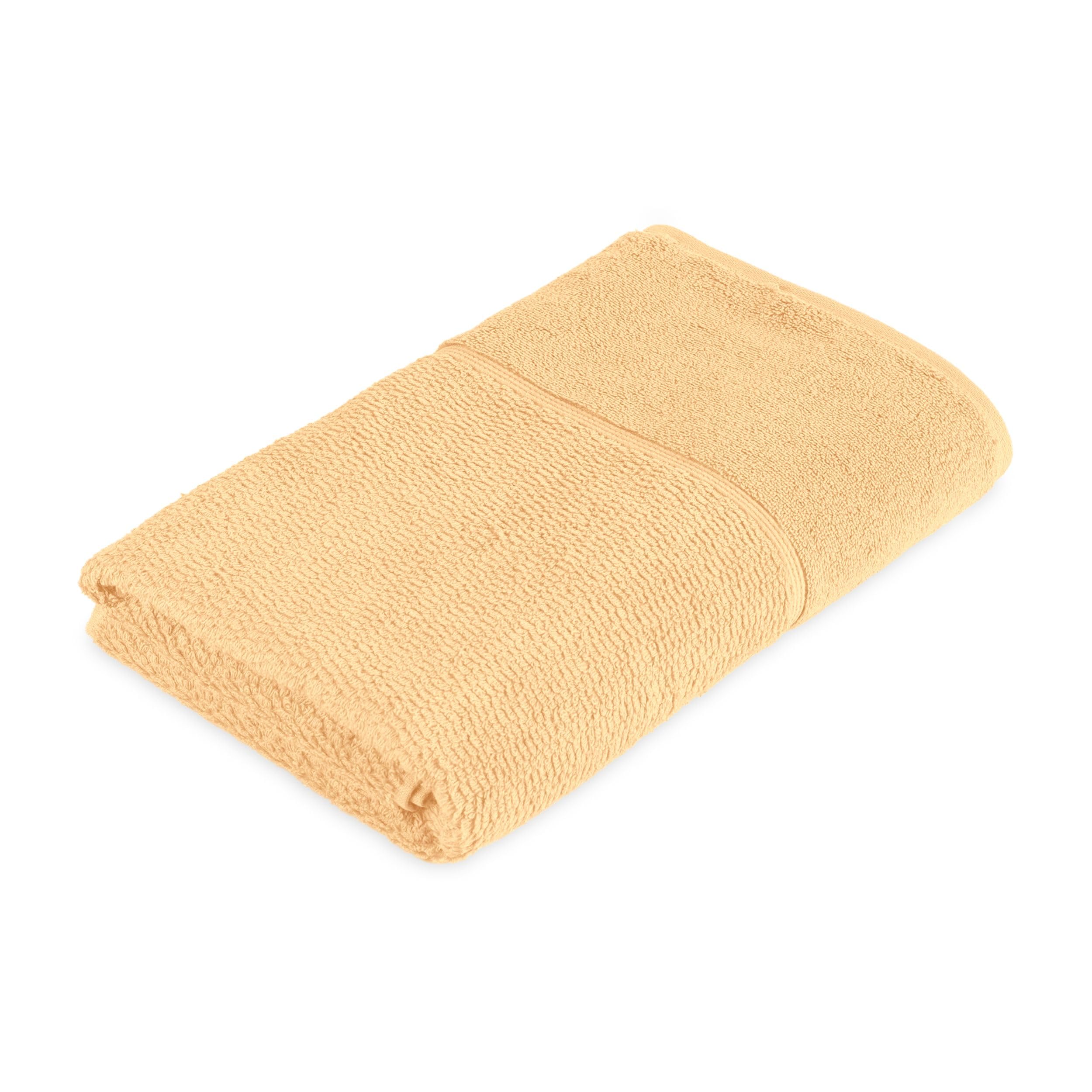 Frottana Pearl Shower Towel – 100% Cotton – Maize Yellow, 67 x 140 cm