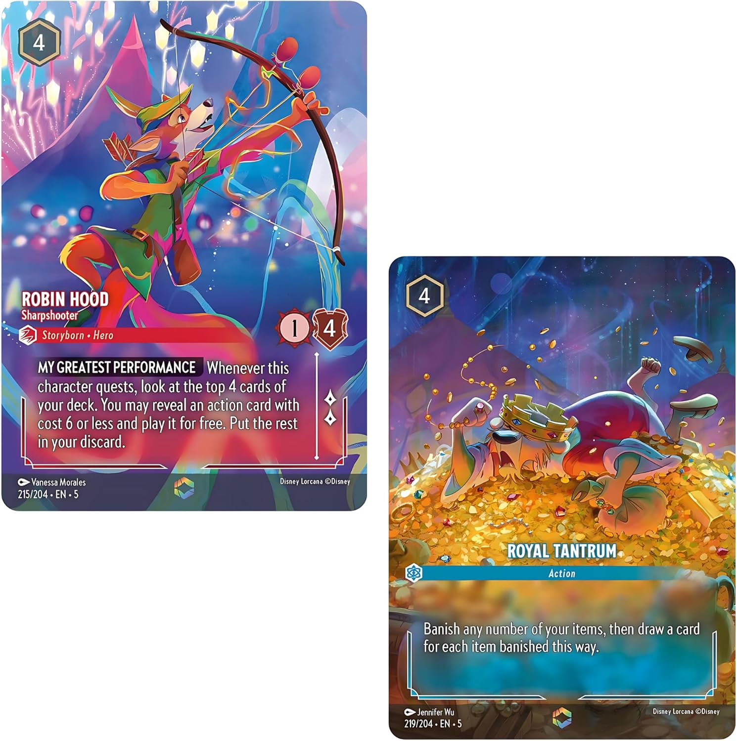 Disney Lorcana TCG: Shimmering Skies Booster Pack - Trading Cards