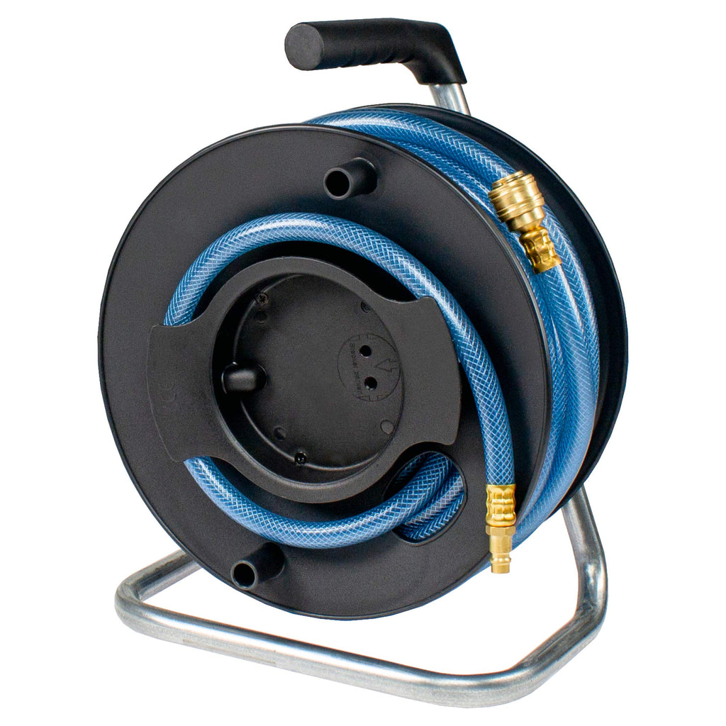 As Schwabe DKV60 Compressed Air Hose Drum – 20m Hose with NW 7.2