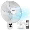 Duronic FN55 Wall Fan | 16" Oscillating 5-Blade Fan with Remote & Timer