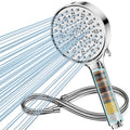 Jolof Store Hard Water Filter Shower Head | 6-Mode High Pressure Chrome
