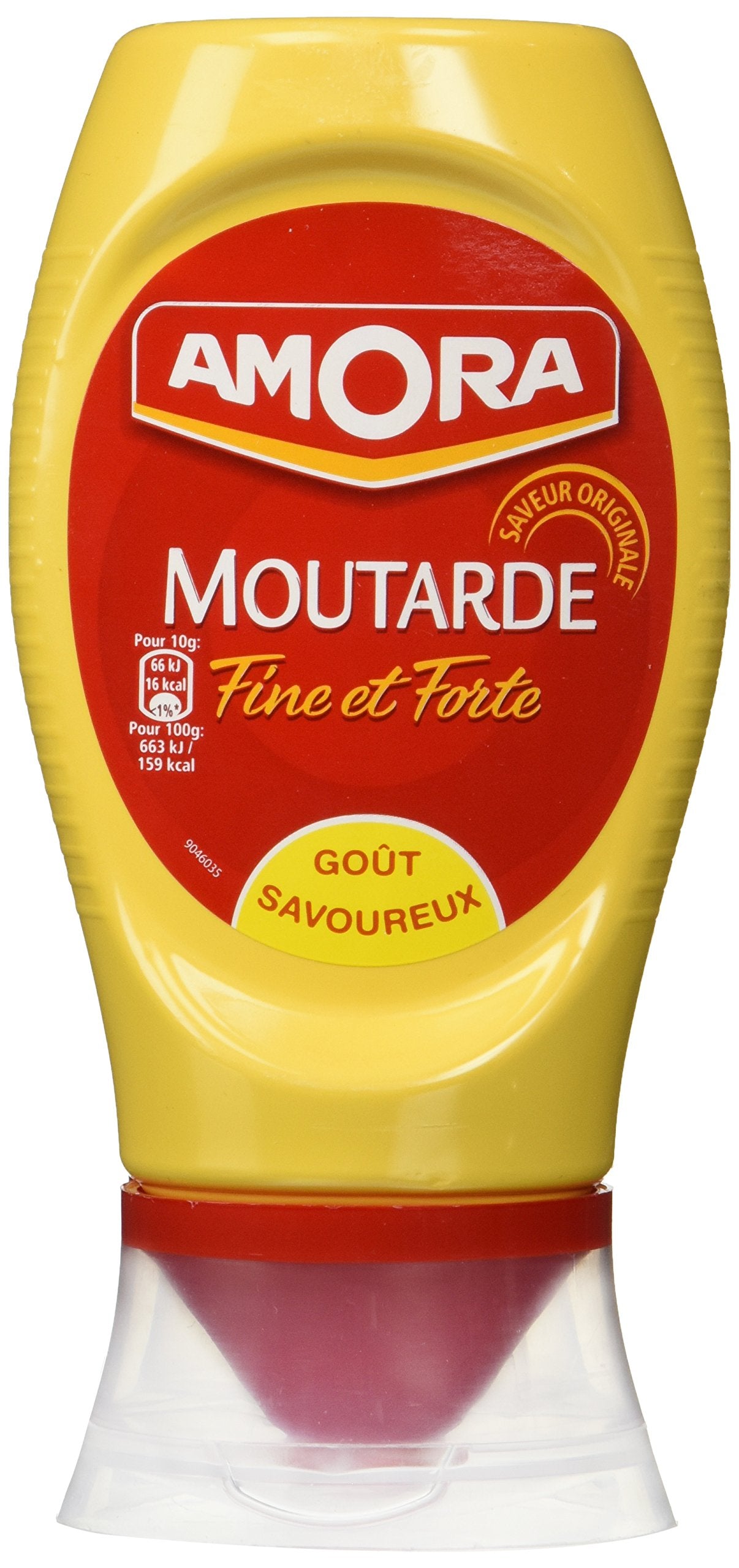 Amora Moutarde de Dijon Fine et Forte - French Strong Mustard - 2 x 265g